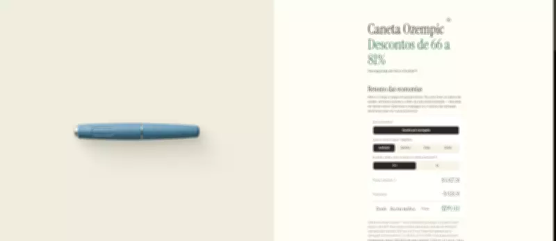 Trump lança site com descontos de até 81% em medicamentos como Ozempic