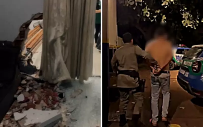 Áudio revela desespero de enteada após padrasto ameaçar mãe com faca em Goiânia