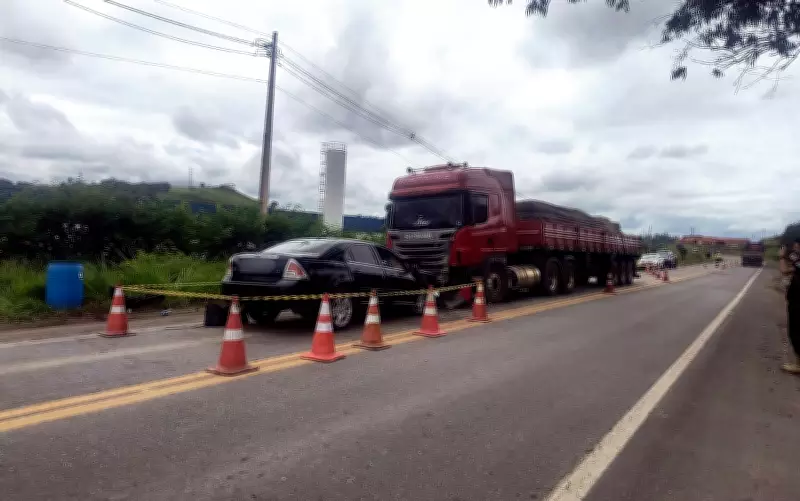 Ultrapassagem proibida causa colisão frontal fatal na MG-290 em Jacutinga