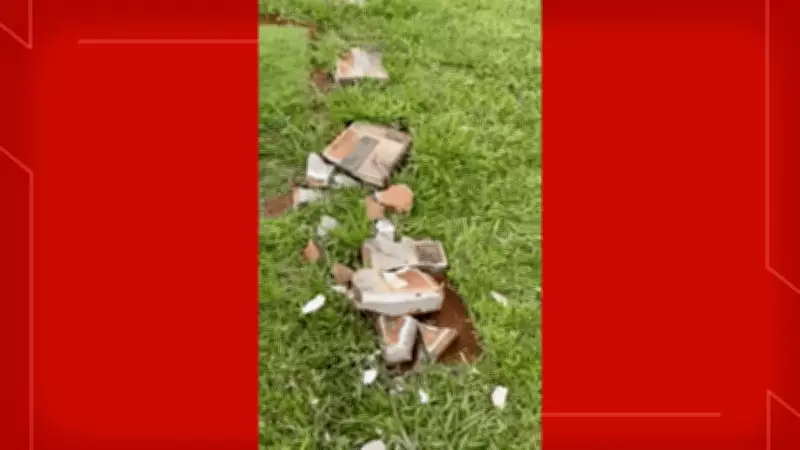 Vandalismo em cemitério de Brasília: lápides quebradas e suspeita de furto