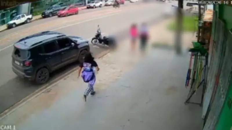 Vídeo flagra resgate de criança autista de suspeito de abuso em Santana, AP