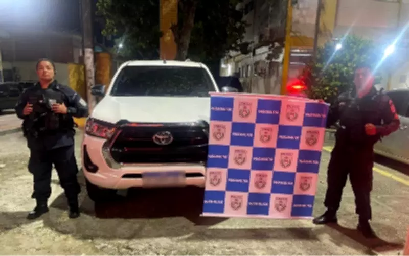 Veículo roubado em 2023 é recuperado após intensa perseguição policial na RJ-106, em Iguaba Grande