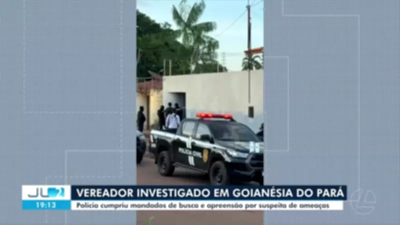 Vereador de Goianésia do Pará é investigado por supostas ameaças ao prefeito