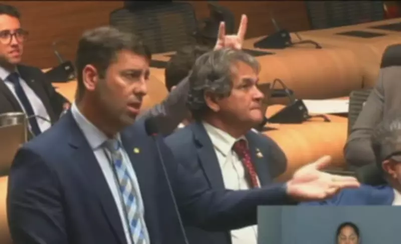 Vereador do Recife denuncia colega por gesto de 'chifres' em sessão da Câmara
