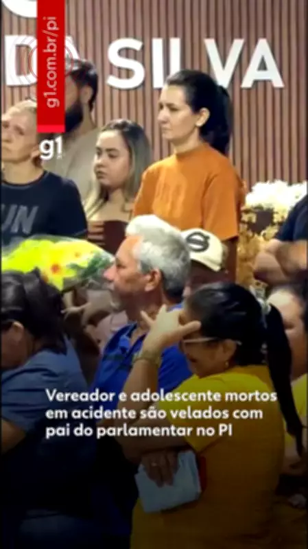 Vereador, ex-vice-prefeito e adolescente são velados em Piauí após tragédia
