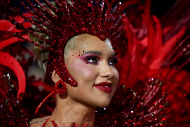 Virginia Fonseca estreia como rainha de bateria da Grande Rio com segurança reforçada e homenagem a Vinícius Jr