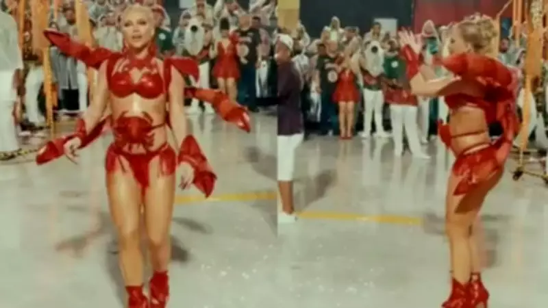 Virginia Fonseca gera especulações sobre gravidez em ensaio da Grande Rio