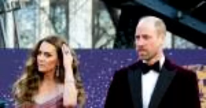 William e Kate ignoram pergunta sobre crise da monarquia no BAFTA 2026