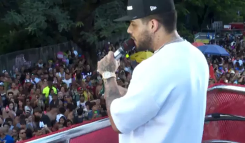 Zé Felipe se emociona em show em BH: 'Aqui me sinto em casa, minha família é daqui'