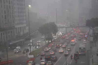 Agenda Verde Temporal atinge São Paulo com chuva e instabilidade na segunda-feira