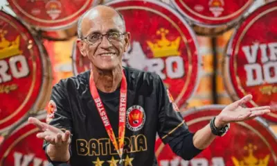 Mestre Ciça, aos 70 anos, será homenageado vivo no desfile da Viradouro no Carnaval 2026