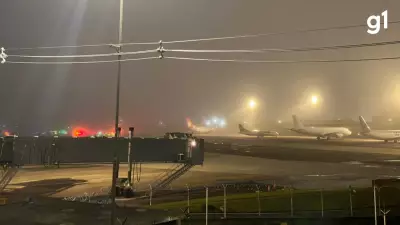 Nevoeiro Intenso Causa Atrasos em Voos no Aeroporto Salgado Filho em Porto Alegre