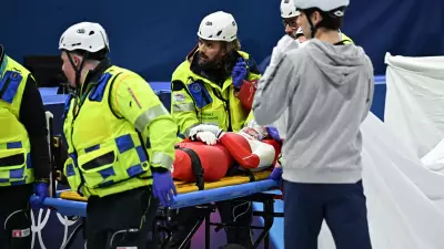 Patinação olímpica: acidente grave corta rosto de atleta polonesa em Milão-Cortina