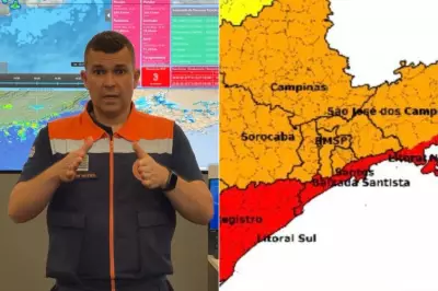 Peruíbe Submersa: Imagens Aéreas Revelam Estragos Após Chuvas Intensas na Baixada Santista