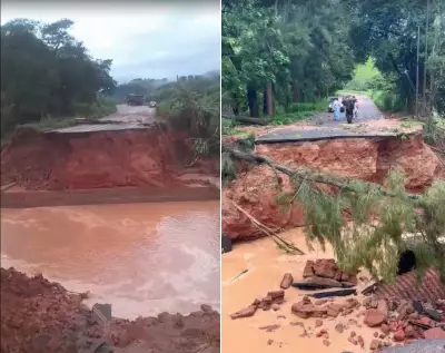 Temporal causa alagamentos e deslizamentos em Cantagalo e região serrana do RJ