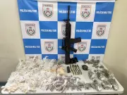 Apreensão de Armas, Munições e Drogas em Volta Redonda: Operação Policial Desarticula Tráfico