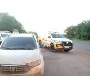 Caminhonete clonada é apreendida pela PMRv em operação de Carnaval em Janaúba