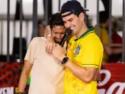 Cantor acreano realiza sonho ao gravar com Gabriel Gava em Goiânia e emociona plateia