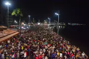 Carnaval em Macapá: Chuvas intensas e interdições viárias marcam festividades da Orla Folia