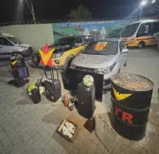 Casal é preso na BR-040 suspeito de chefiar quadrilha de furtos a residências em MG