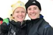Casal rival: Nicole Silveira compete com esposa belga no skeleton nas Olimpíadas de Inverno