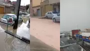 Chuva intensa causa alagamentos e enxurradas na Grande BH neste domingo