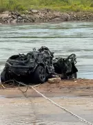 Chuvas no Sertão de AL deixam mulher morta e marido desaparecido após carro ser arrastado