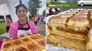 Confeiteira de Rio Preto viraliza com bolo de pudim e vende 600 fatias em duas horas
