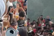 Criminosos disparam para o alto em pancadão de Carnaval no Morro do São Bento, em Santos