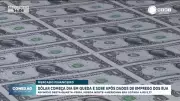 Dólar inicia em queda, mas sobe após dados de emprego dos EUA e sinal do BC