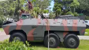 Exército doa blindado anfíbio de 11 toneladas para a Polícia Militar de Santa Catarina