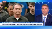 Flávio Bolsonaro ataca Macron na França e promete resgatar o Brasil em 2026