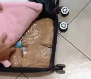 Foragida há oito anos é presa com drogas em mala em Juiz de Fora pela Polícia Federal