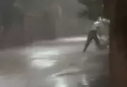 Gari trabalha sob chuva forte em Palmas; vídeo viraliza e prefeitura se manifesta