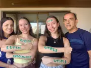 Gêmeas conquistam 1º lugar em Medicina e Direito no PSS da UFSM no RS