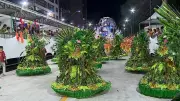 Guaratinguetá vibra com desfile das escolas de samba na avenida Presidente Vargas