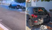 Homem é identificado após arremessar tijolos em carros estacionados em Cordeirópolis