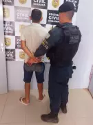 Homem é preso no Centro de Boa Vista com mandado por roubo durante patrulhamento policial