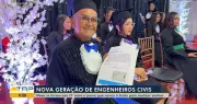 Idoso de 71 anos se forma em Engenharia Civil em Santarém e inspira com trajetória de superação