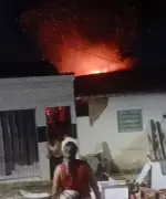 Incêndio destrói parte de casa no Rangel, em João Pessoa; proprietário é apontado como causador