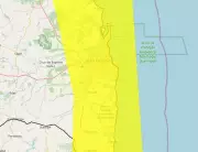 Inmet emite alerta amarelo de chuvas intensas para João Pessoa e 14 cidades da Paraíba