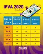 IPVA 2026 em Minas Gerais: pagamento começa com descontos e calendário por placa