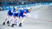 Itália surpreende e conquista ouro na patinação de velocidade em Milão-Cortina