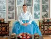 Janja usa hanbok e recebe elogios da primeira-dama da Coreia do Sul em jantar de Estado