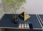 Jovem é preso com drogas e dinheiro em casa da mãe em Jequitaí