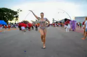 Jéssica Amaral retorna ao carnaval como musa da Colorado do Brás após maternidade