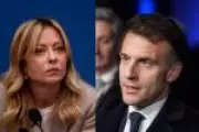 Macron e Meloni trocam farpas após assassinato de jovem de extrema-direita na França