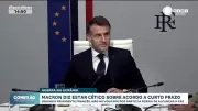 Macron expressa ceticismo sobre acordo de paz imediato entre Ucrânia e Rússia