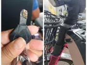Menina e avô sofrem choque elétrico em bicicleta em Unaí: criança desmaiou