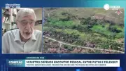 Ministro ucraniano defende encontro direto entre Putin e Zelensky para acelerar paz